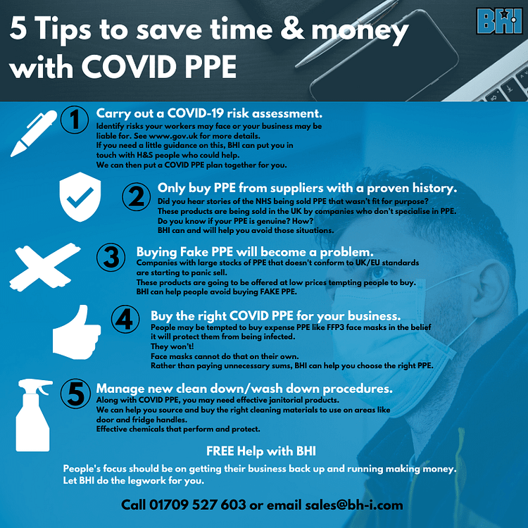 Don't buy FAKE PPE - 5 tips to save time and money
